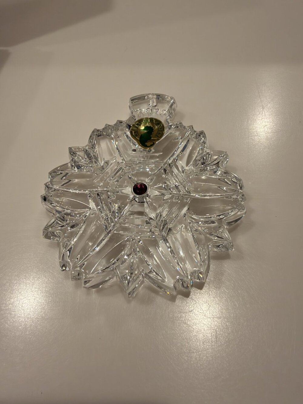 Waterford 2015 Snowflake Wishes Health Amethyst Ornament New in Box